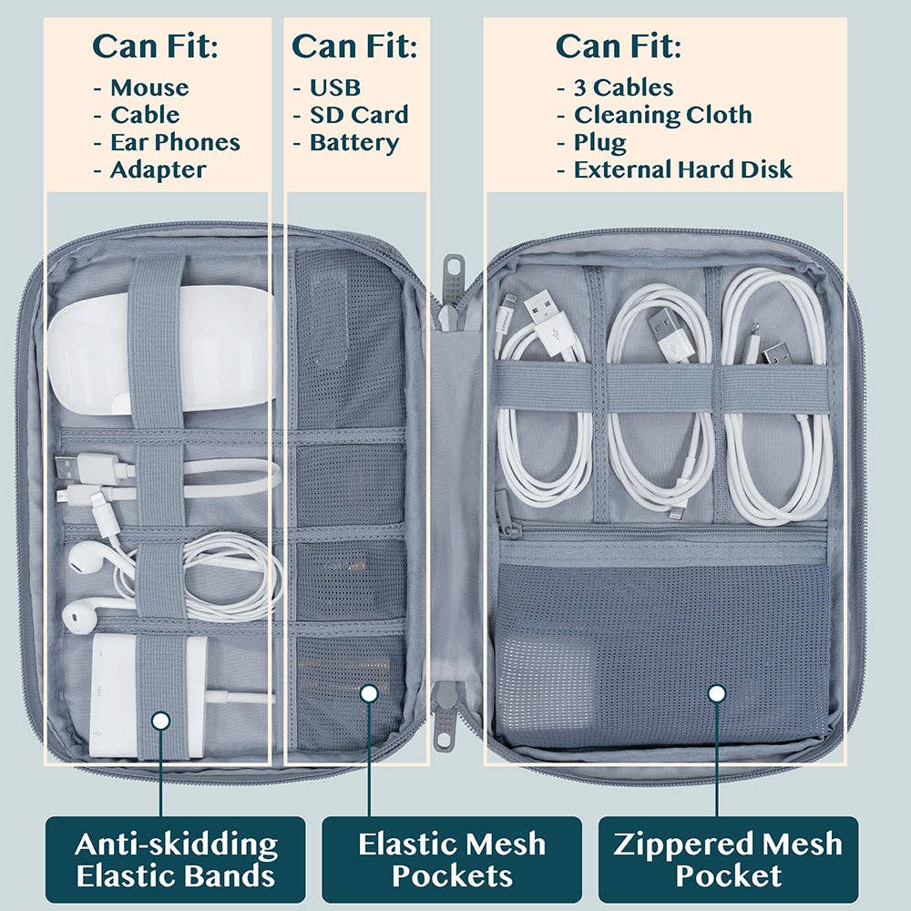 Pavilia - Wholesale Pouch - Unisex - Electronic Tech Organizer Bag24