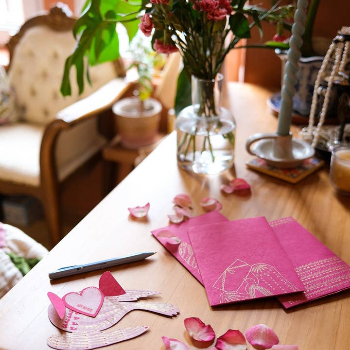 East End Press – wholesale Kärlekskort – Kärleksbrev Fågel Gratulationskort2