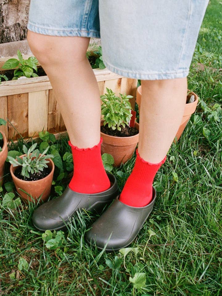 Beaten Path Co - Wholesale Socks - Unisex - RUFFLE RIB QUARTER SOCK PACK9