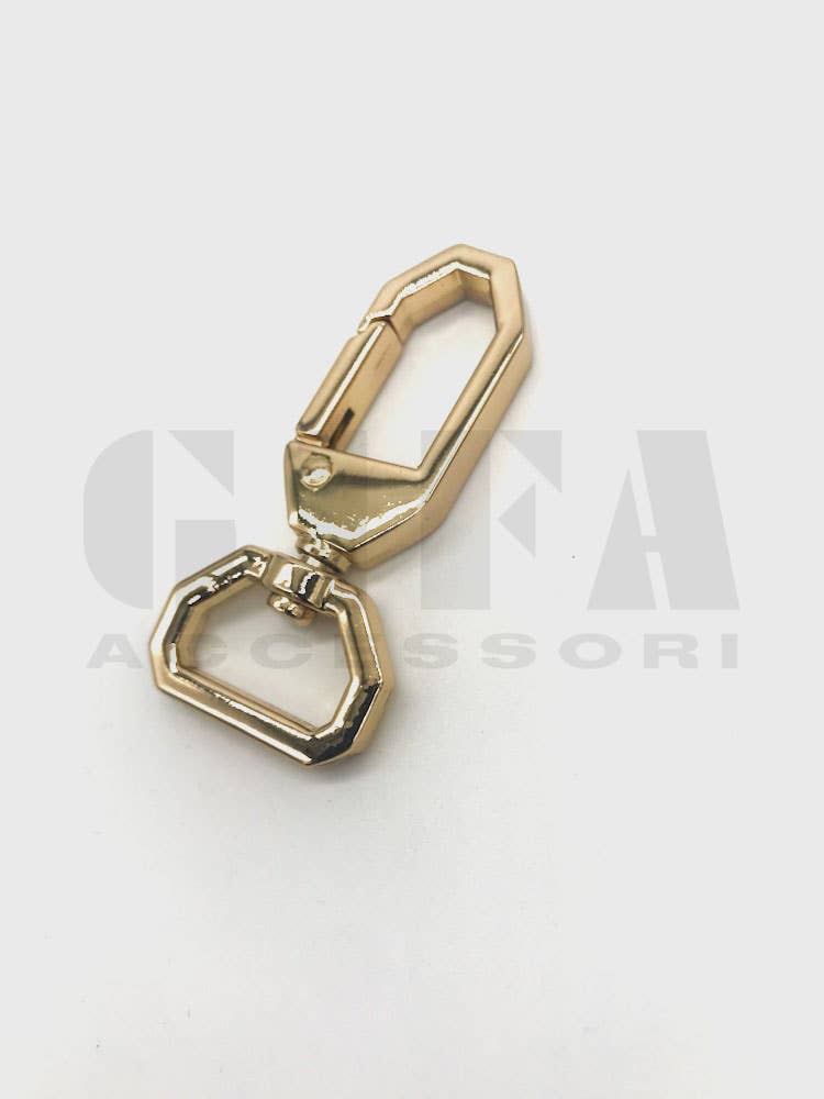 Gifa Accessori - Wholesale Clasp - Hexagonal carabiners 1.4 cm art 3001402