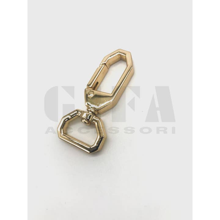 Gifa Accessori - Vendita all'ingrosso Fibbie per cintura - Moschettoni esagonali 1,4 cm art 3001402