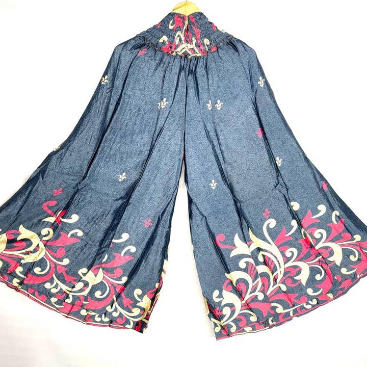 The Eastern Loom – Engroshandel Pyjamasæt - Dame – Assorteret Vintage Recycled Silke Sari Boho Pyjamas, Nattøj6