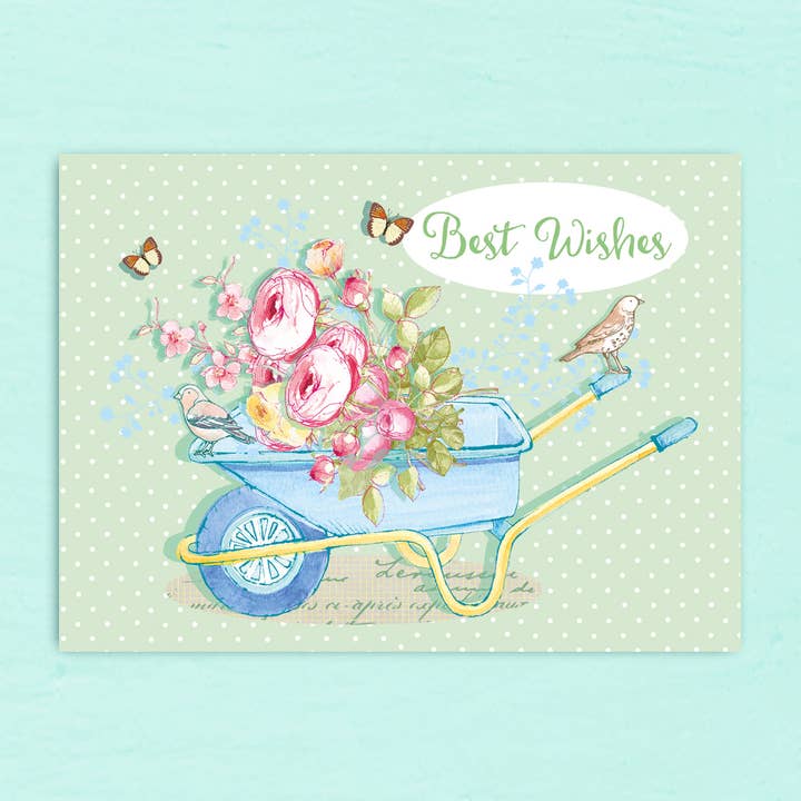 Lot de 12 brouettes de cartes postales pour la vente par Siobhan at april rose