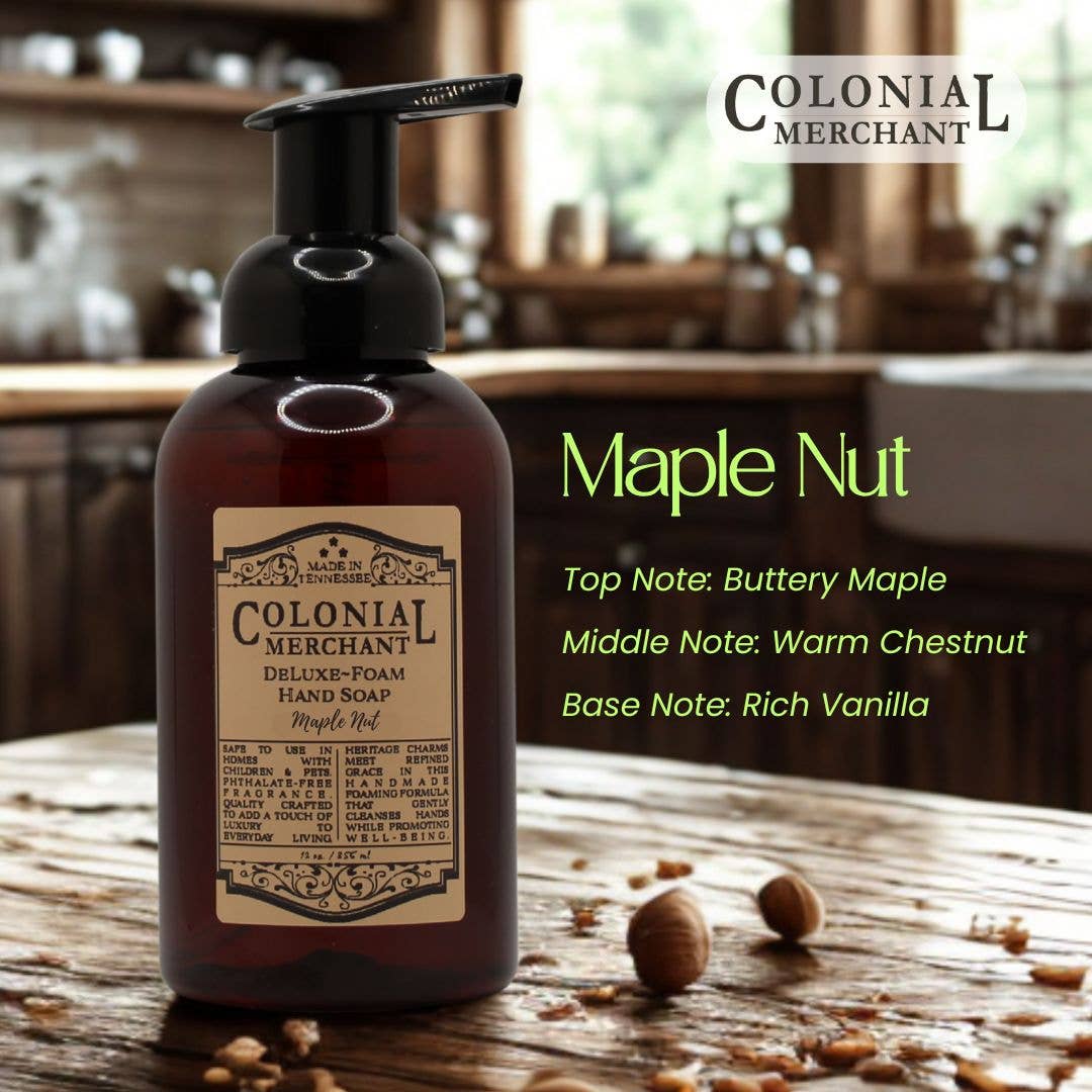 Colonial Merchant - Venta al por mayor Jabones de manos - Jabón de manos en espuma De~Luxe Colonial Merchant de 12 oz.2