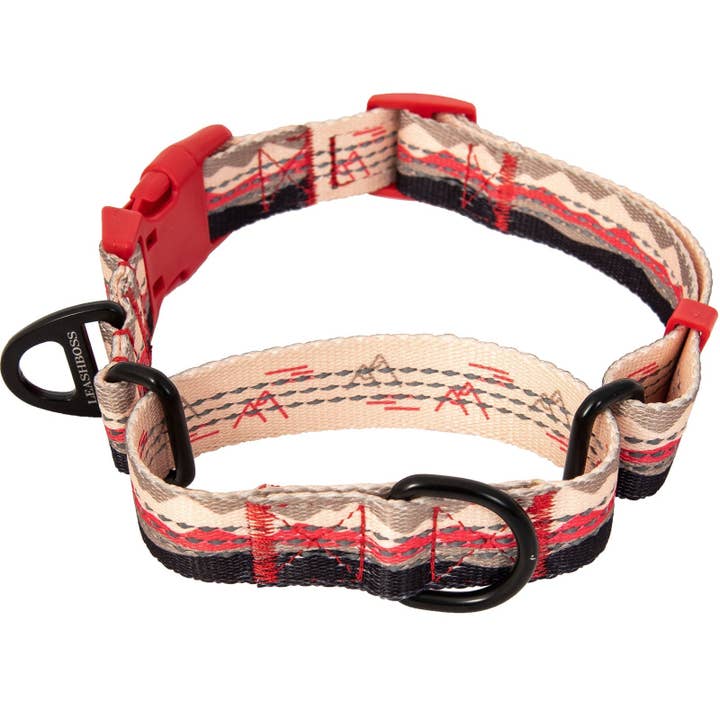 Leash Boss - Wholesale Pet Collar - Dog - Patterned Reflective Fabric Martingale Dog Collar - Pattern Collection