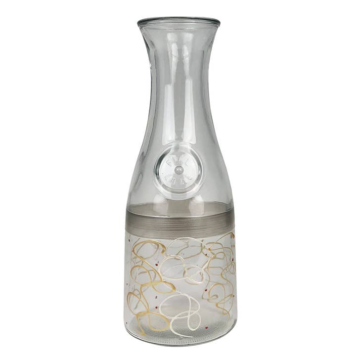 Celebration Streamers Carafe for wholesale by Golden Hill Studio