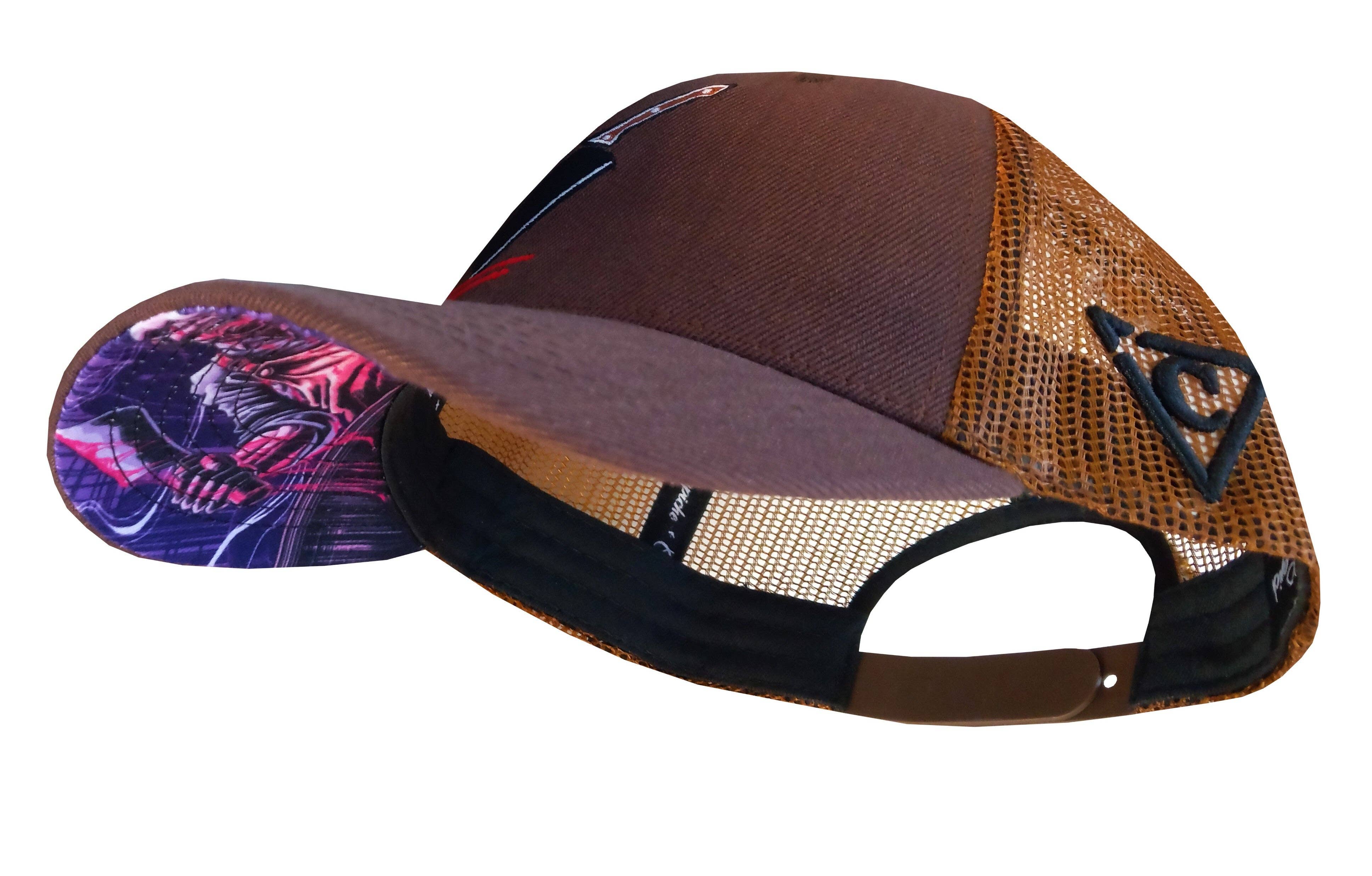 Capiche - Wholesale Trucker Hat - Unisex - The Butcher Trucker Cap - Brown1