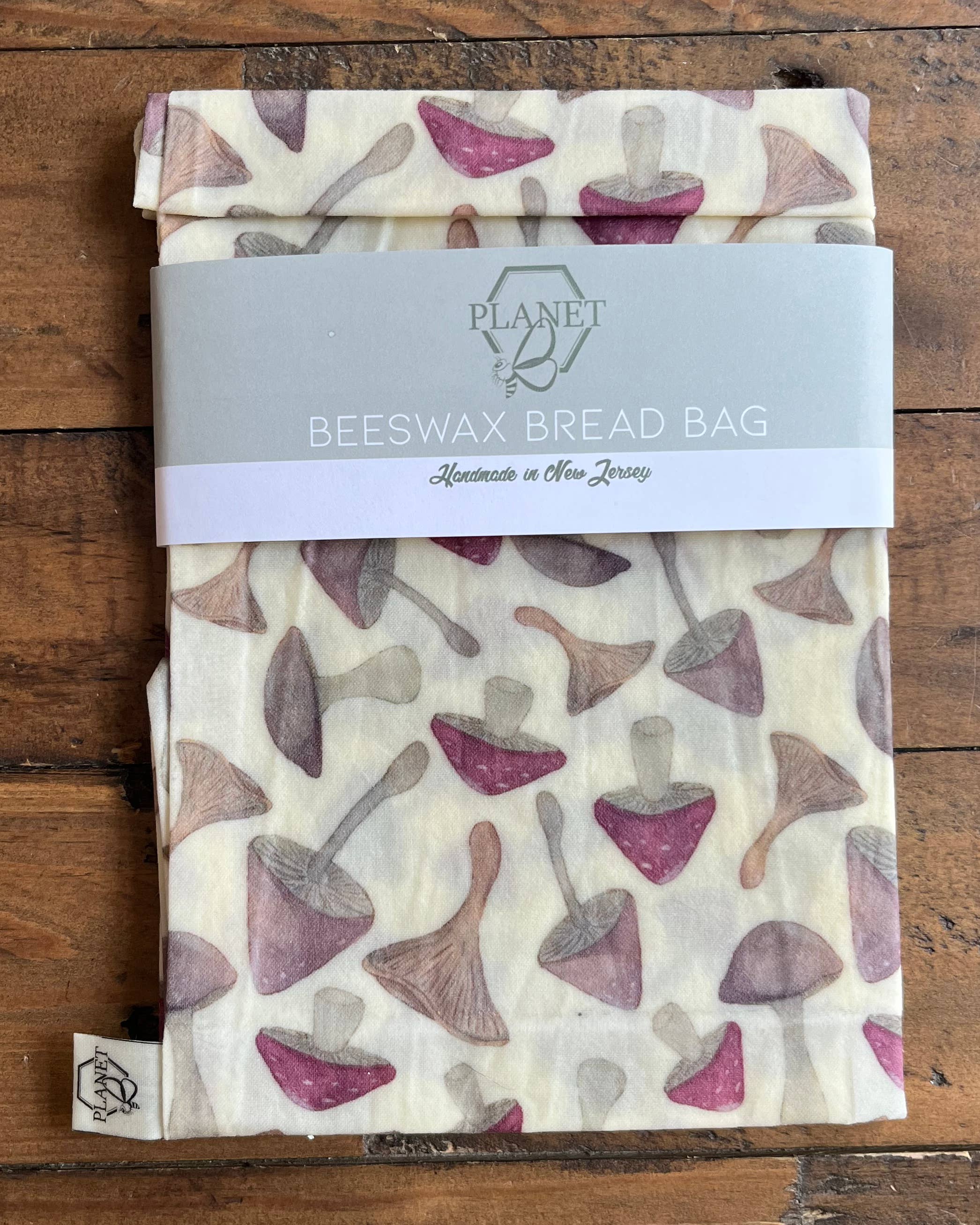 Planet B, Inc. - Venta al por mayor Bolsa/envoltorio de alimentos - Bolsa de pan de cera de abejas - Estampados0