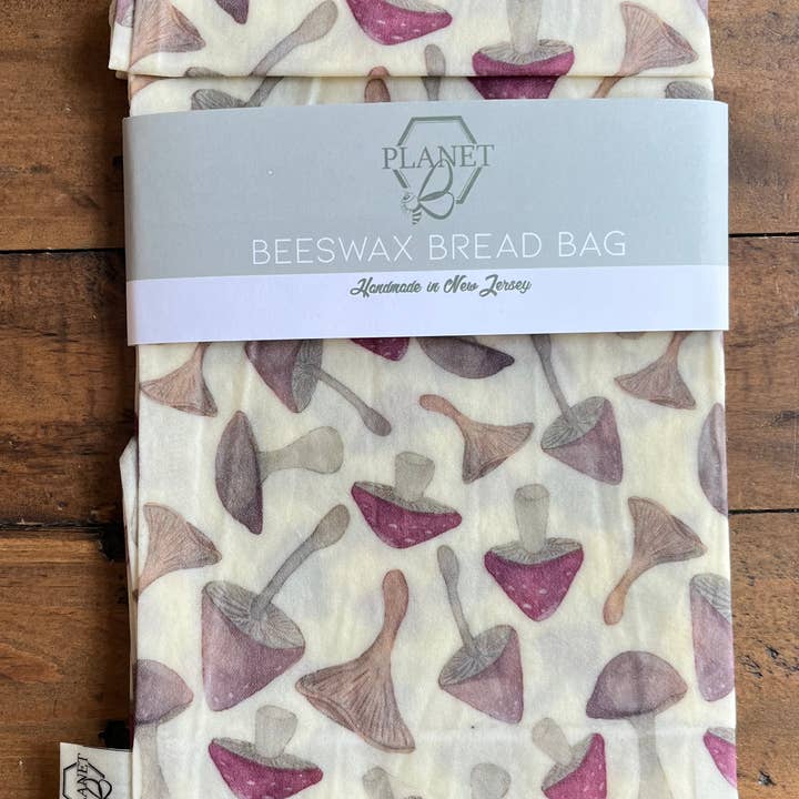 Planet B, Inc. - Wholesale Food Storage Wrap/Bag - Beeswax Bread Bag - Prints