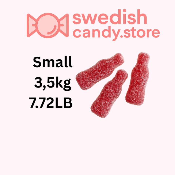 Swedish Candy.Store - Swedish Candy - Wholesale Gummy - Swedish Candy Raspberry Candy Shots 3.5kg/7.72LB0