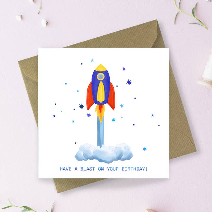 Divertiti con il tuo biglietto di auguri di compleanno per la vendita all'ingrosso da parte di Sayers Studio