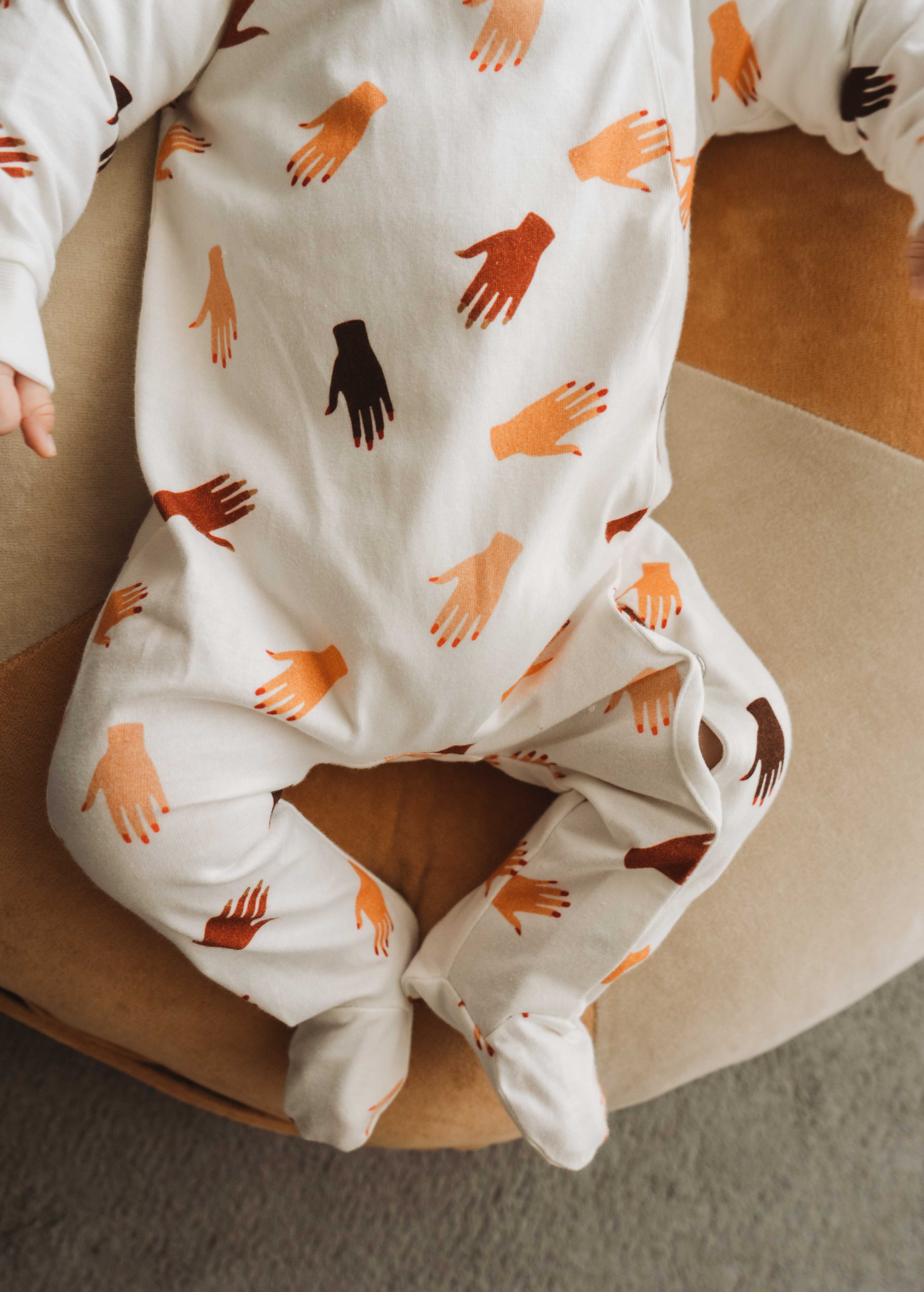 Studio Clay - Wholesale Sleepsuit - Baby - Hands Pyjamas3