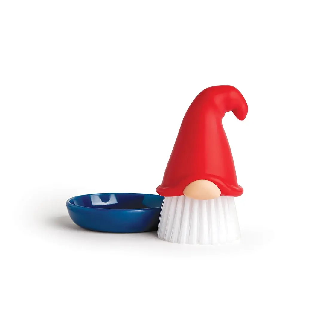 OTOTO - Wholesale Cleaning Brush - Beardy Gnome Dish Scrub Brush - Kitchen Gifts5