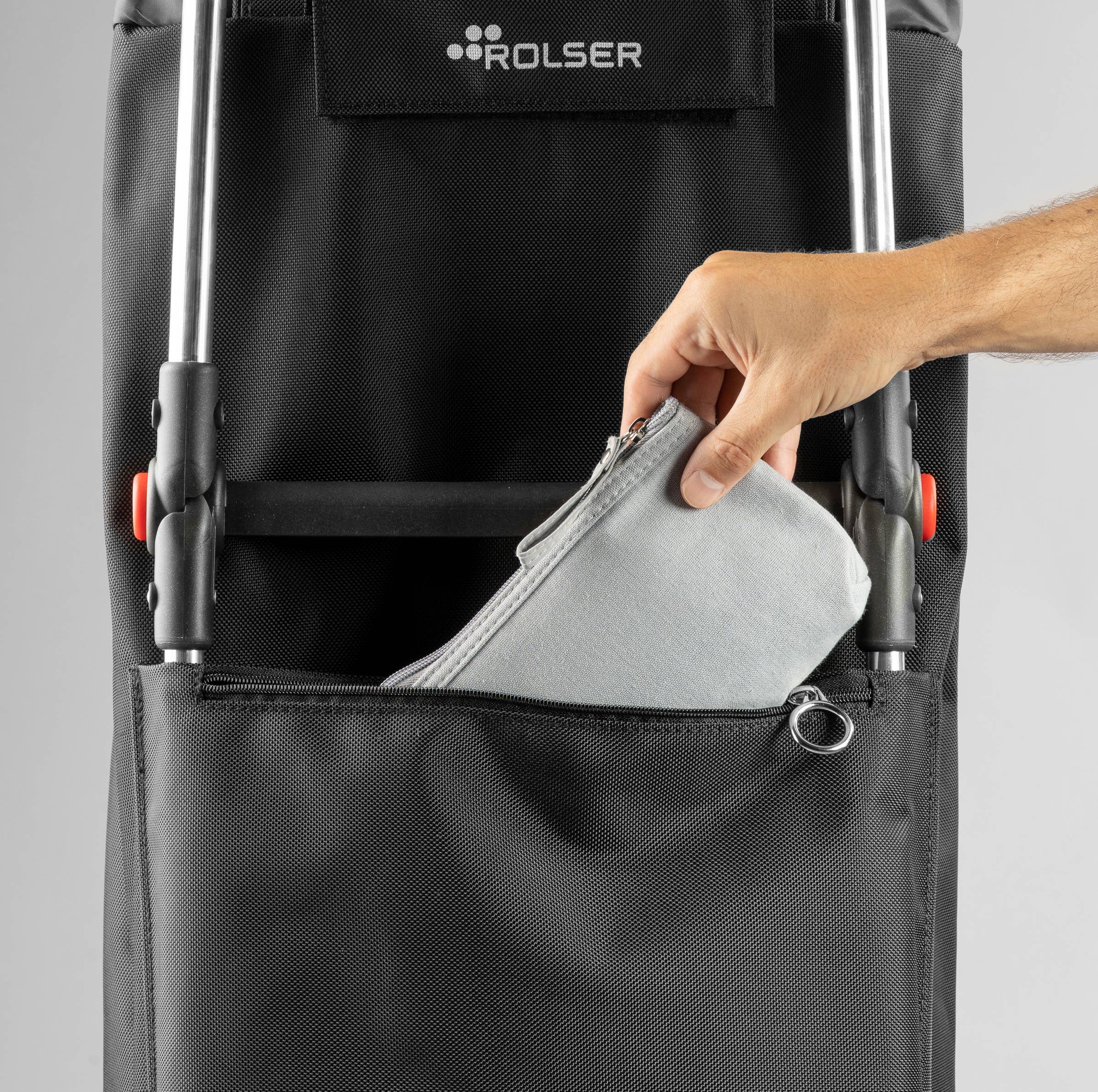 Rolser – Saco de mercearia/compras por atacado – Carrinho de compras Rolser I-Max MF em alumínio dobrável com 6 rodas57