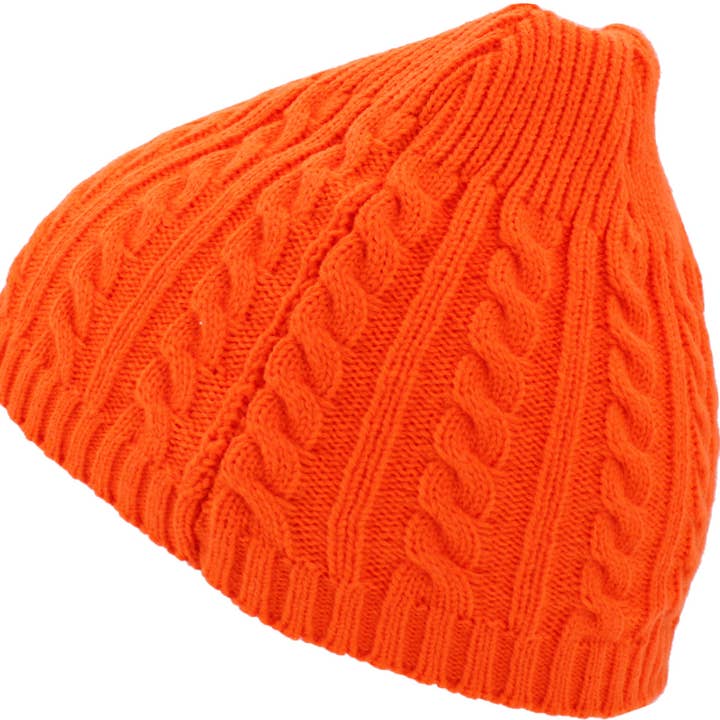 KBETHOS - Wholesale Beanie - Unisex - Cuffless Cable Knit Beanie87