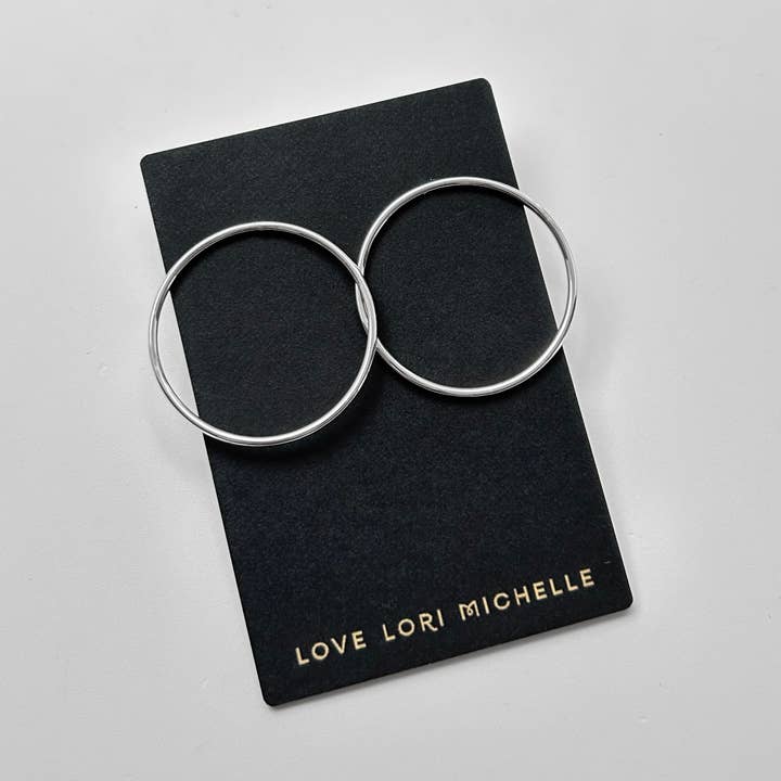 Love Lori Michelle Jewelry - Wholesale Huggie Earrings - Roula Circle Earrings8