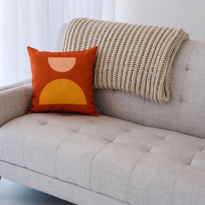 Modern Half Circle Pillow, Christmas Gift for wholesale by AURE