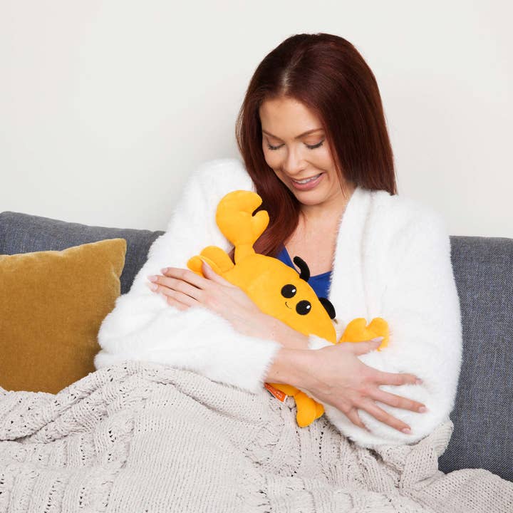 What Do You Meme - Wholesale Heating Pad - Menstruation Crustacean Crab: Microwaveable Heating Pad for Period Cramps & Muscle Pain