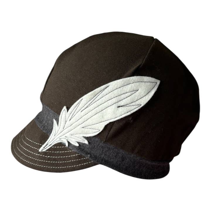 Upcycled Jersey Weekender - Feather for wholesale by Hats For Healing