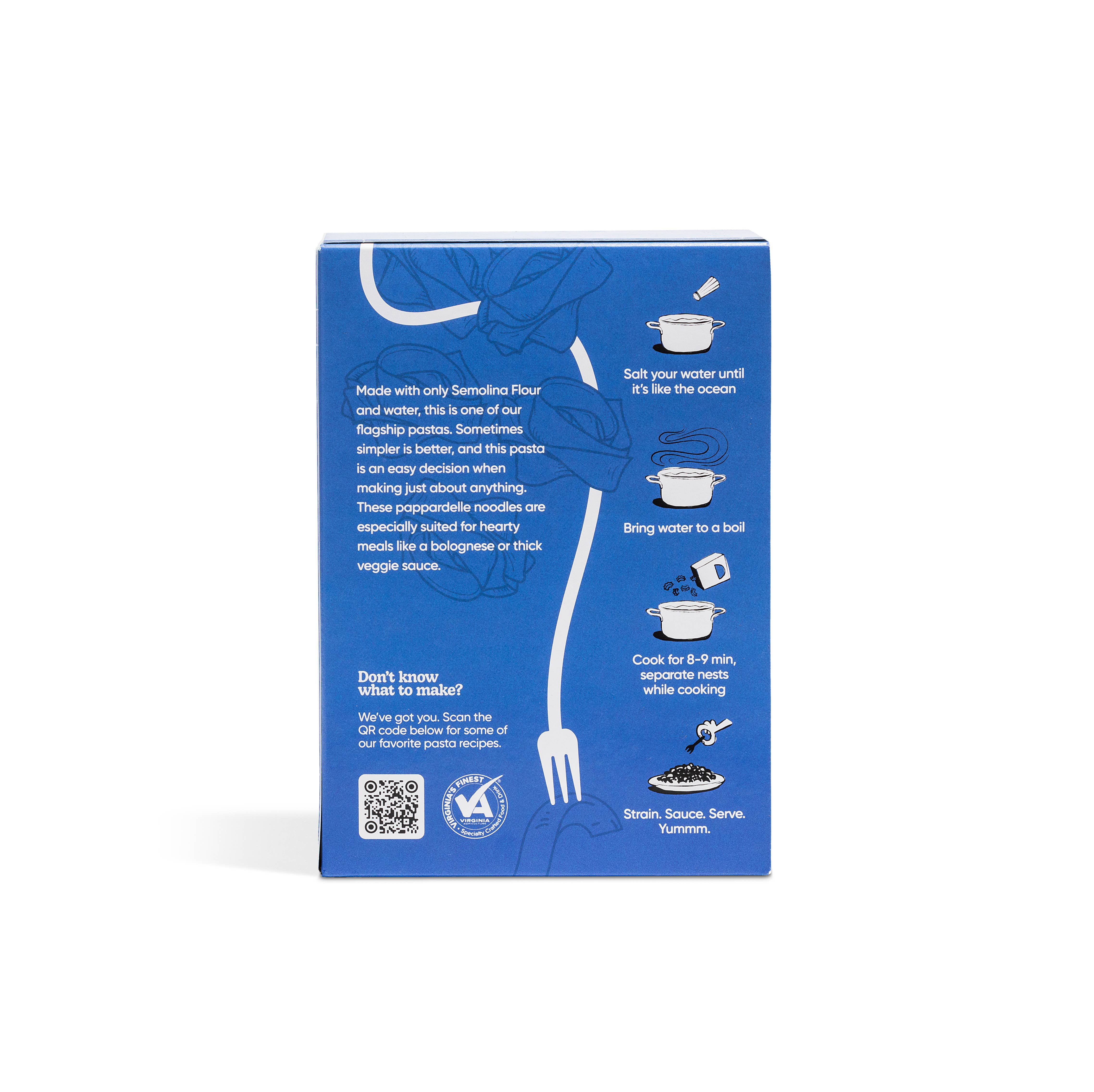 Scratch Pasta - Wholesale Pasta - Semolina Pappardelle1