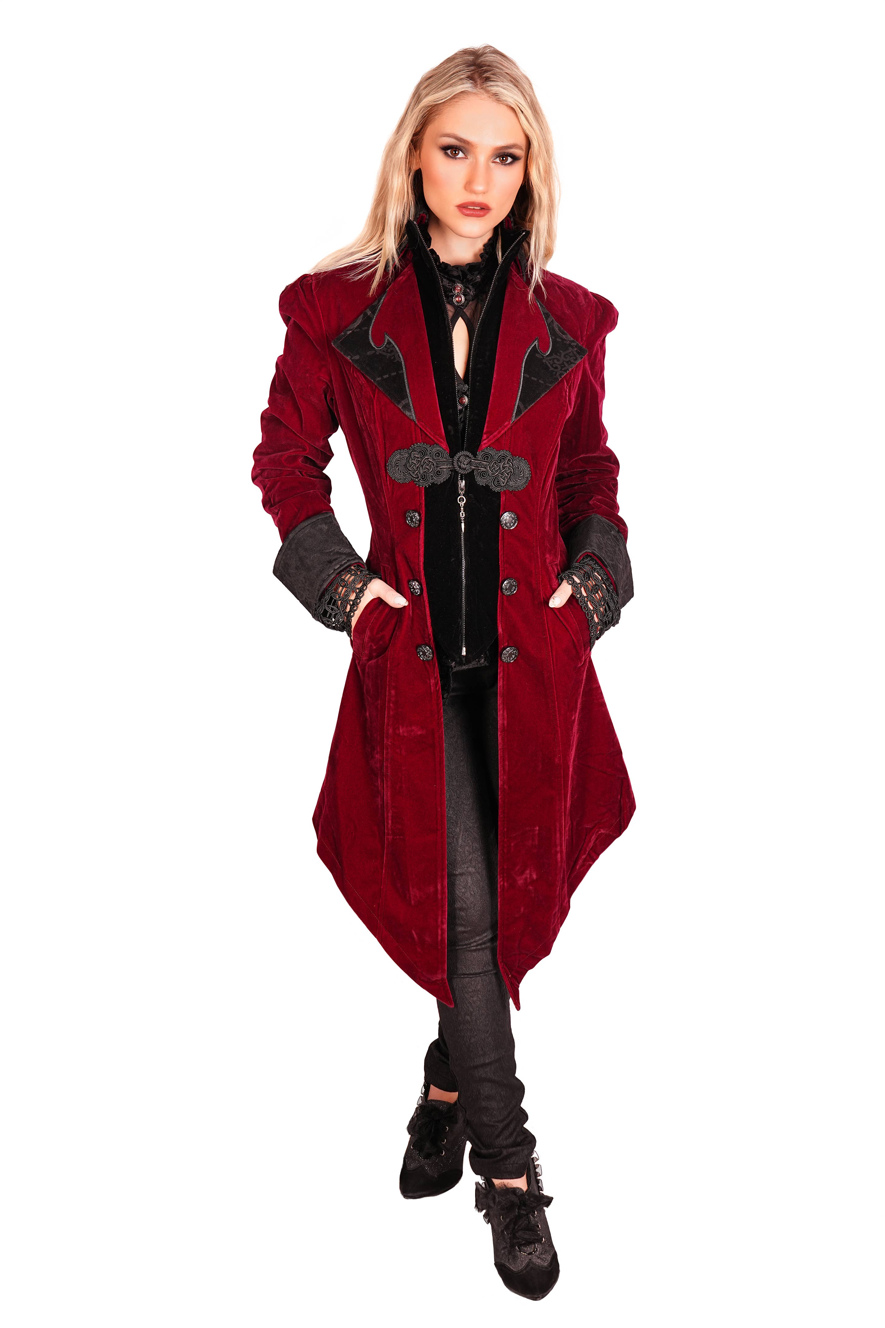 Wholesale CT2002 - Vintage Gothic Swallowtail Jacket for your