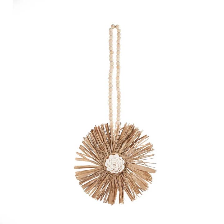 Bazar Bizar Living - Wholesale Decorative Tassel/Wall Drop - The Raffia Bunga Tassel - Natural