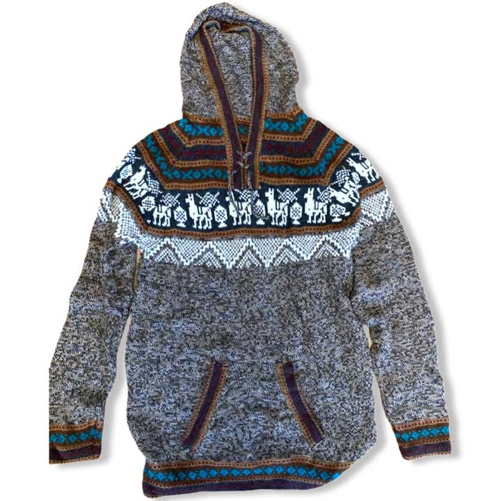 Hoodie Alpaca Sweaters Womens Wholesale Alpaca Sweater Fashion