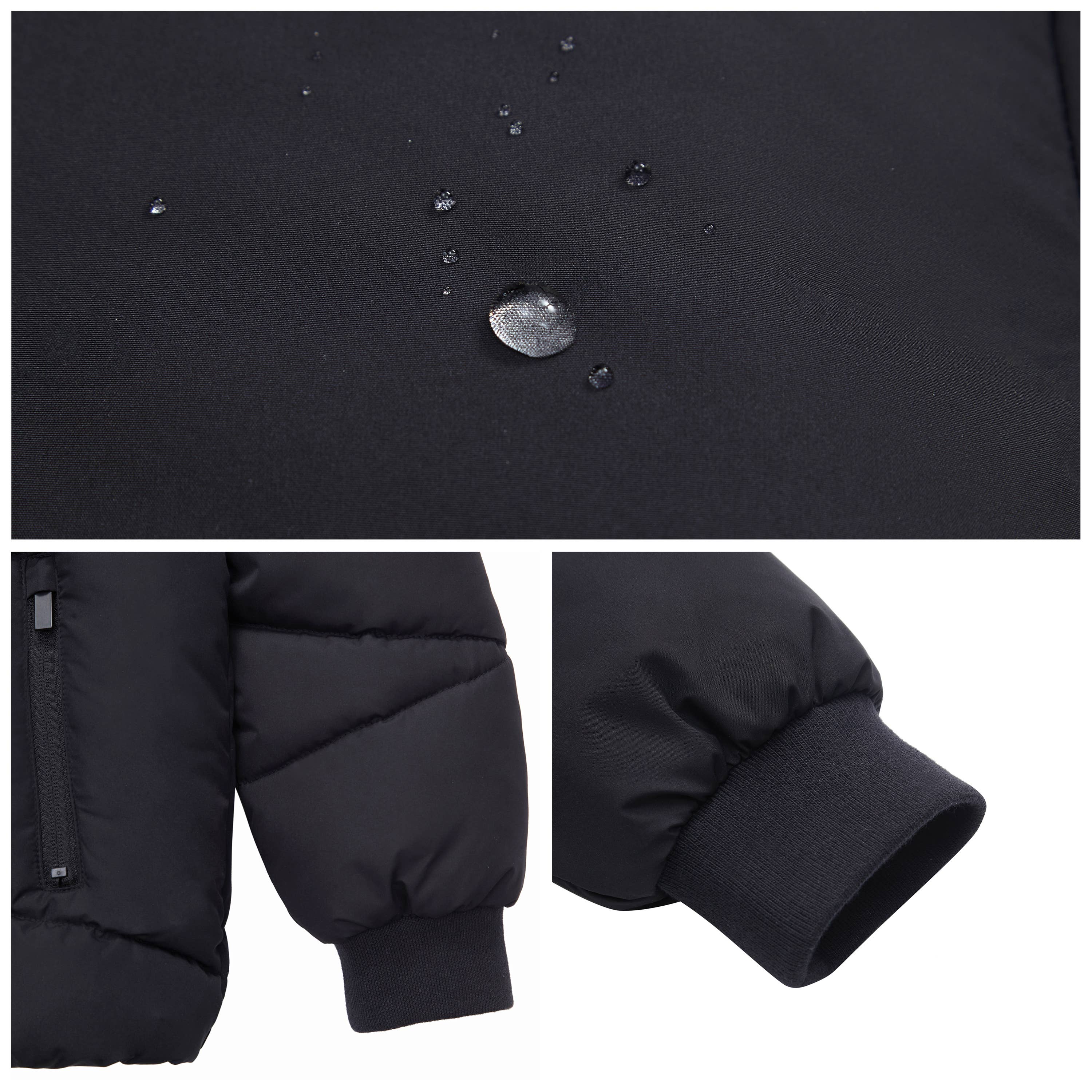 Rokka & Rolla - Wholesale Puffer Jacket - Kids - Boys' Grid Winter Coat Kids' Fleece Lined Jacket20