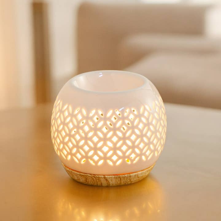 Zen'ArĂ´me - Wholesale Fragrance Warmer - Qianbi Ceramic Fragrance Burner for Melts and Scents4