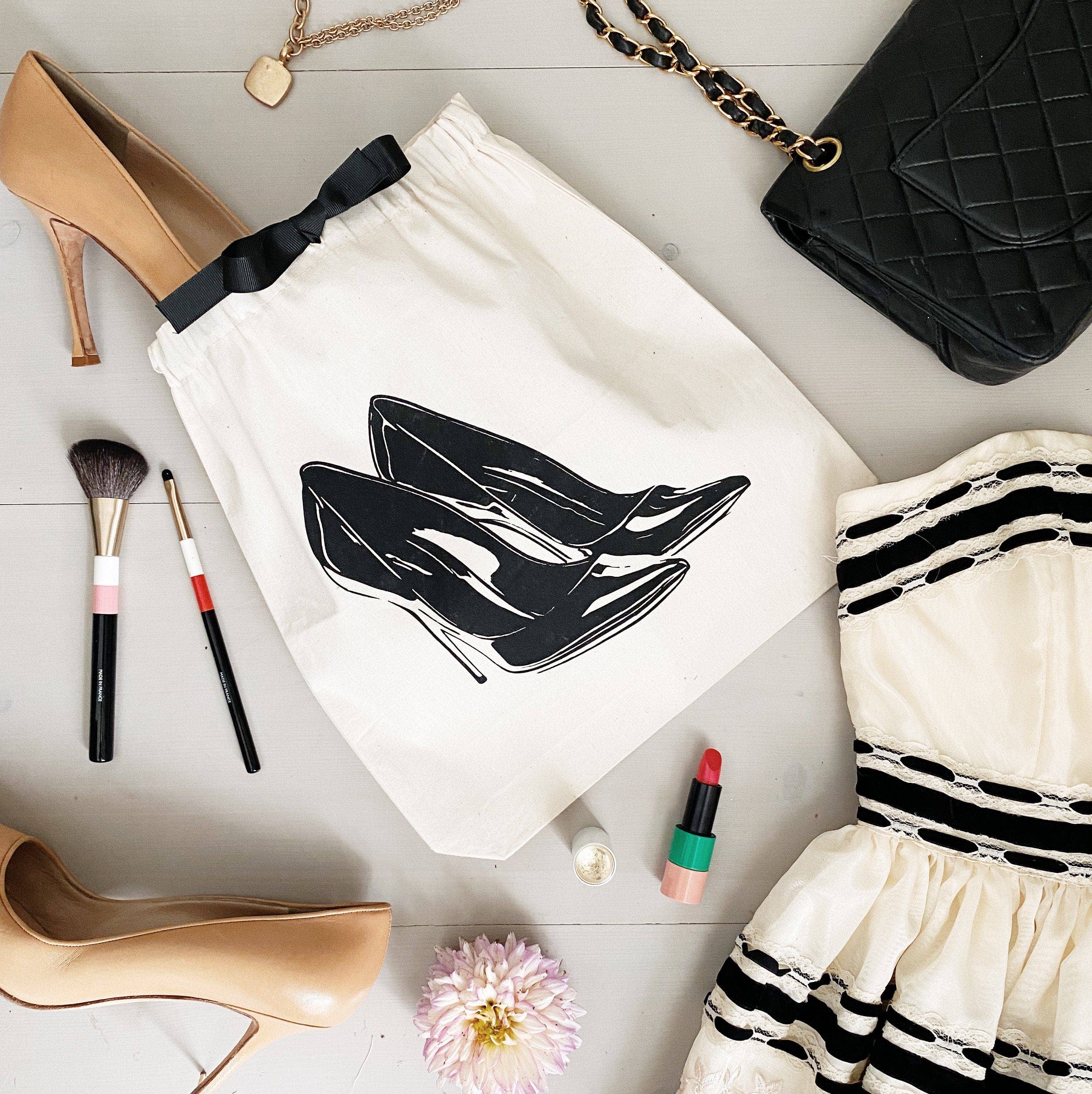 Bag-All - Vendita all'ingrosso Borsa per scarpe - Donna - Borsa per scarpe High Heel Pumps, crema2