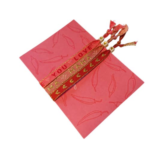 Sansira Jewelry – Engroshandel Flettet armbånd – Armbånd Tekstbånd Kort Mor