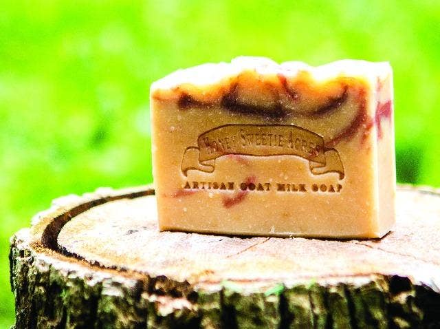 Honey Sweetie Acres - Wholesale Bar Soap - Soap: Cherry Almond Goat Milk Soap1