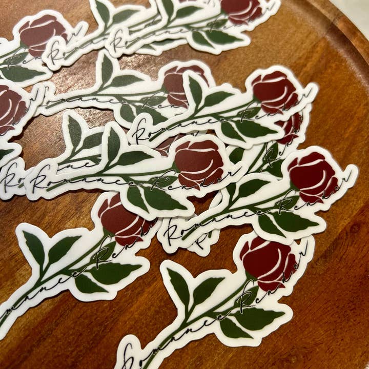 Axle Rose Co - Wholesale Sticker - Romance reader Sticker