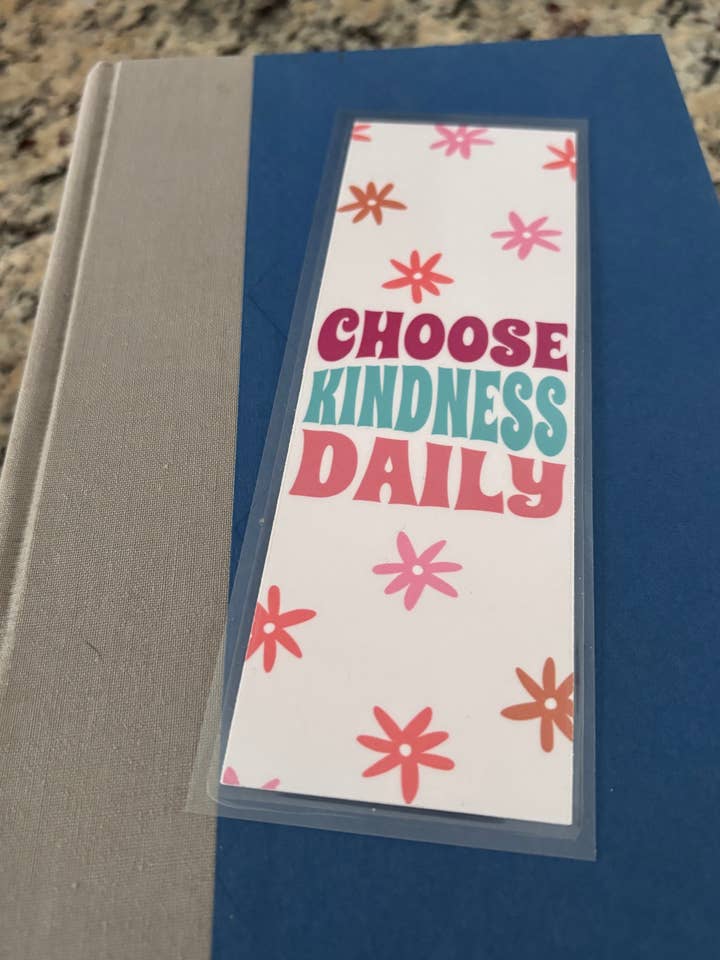 Choose Kindness Daily Bookmark Positive Vibes Book Mark for wholesale by Jewels For Hope