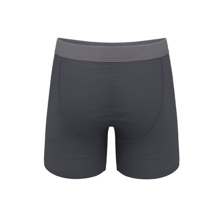 Shinesty, Inc – wholesale Underkläder - Herr – Slate-förväntningarna | Grå Tonal Ball Hammock®-ficka Underkläder4