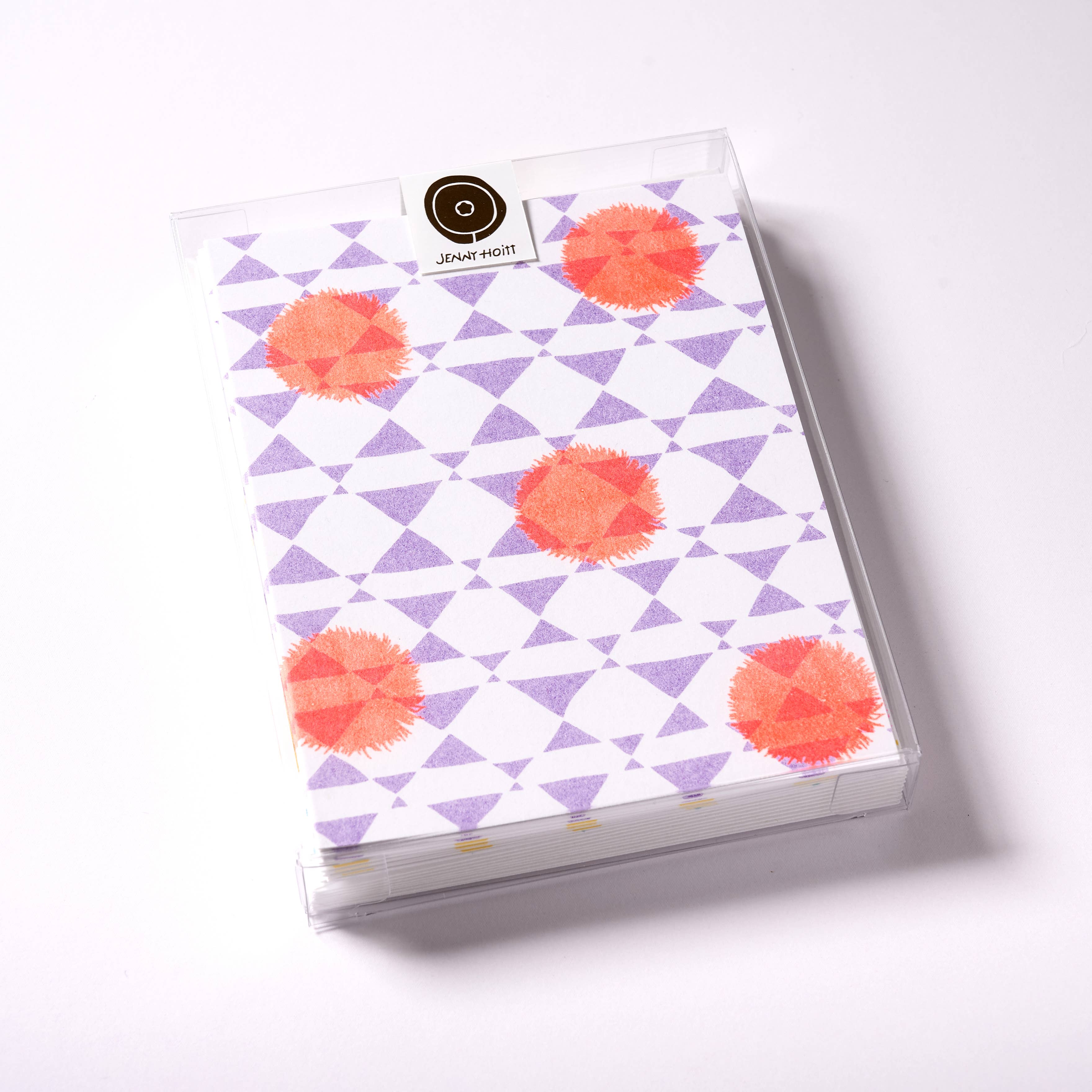 Jenny Hoitt LTD - Wholesale Stationery/Notecard Set - Pom Pom Geo1
