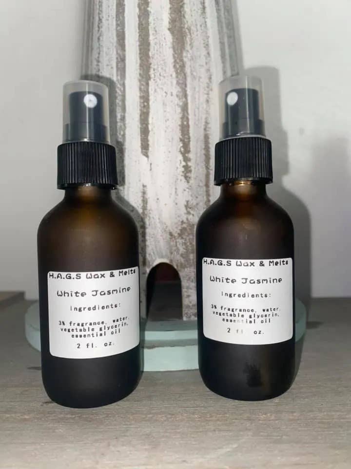 Perfume 2oz for wholesale by H.A.G.S wax and melts