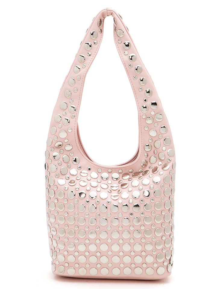 Mala Icónica de Ombro com Tachas e Estilo Descontraído por atacado de Artini Accessories