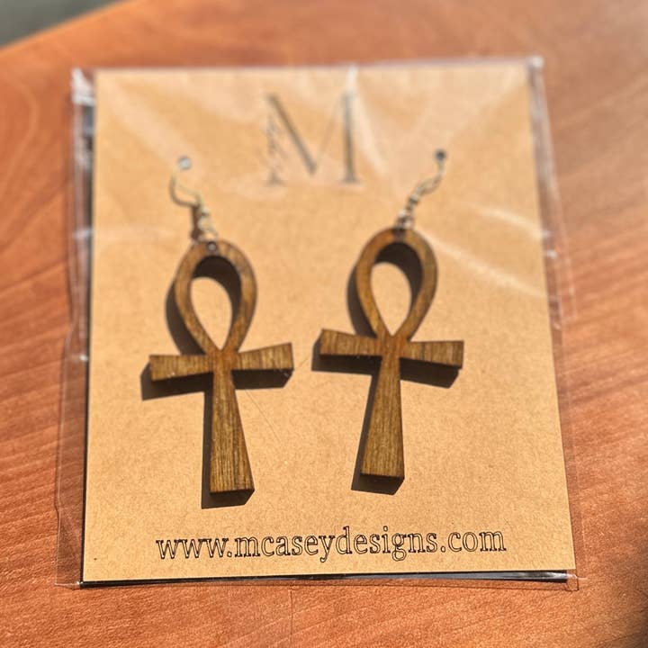 M. Casey Designs - Venta al por mayor Pendientes colgantes - Pendientes Ankh0