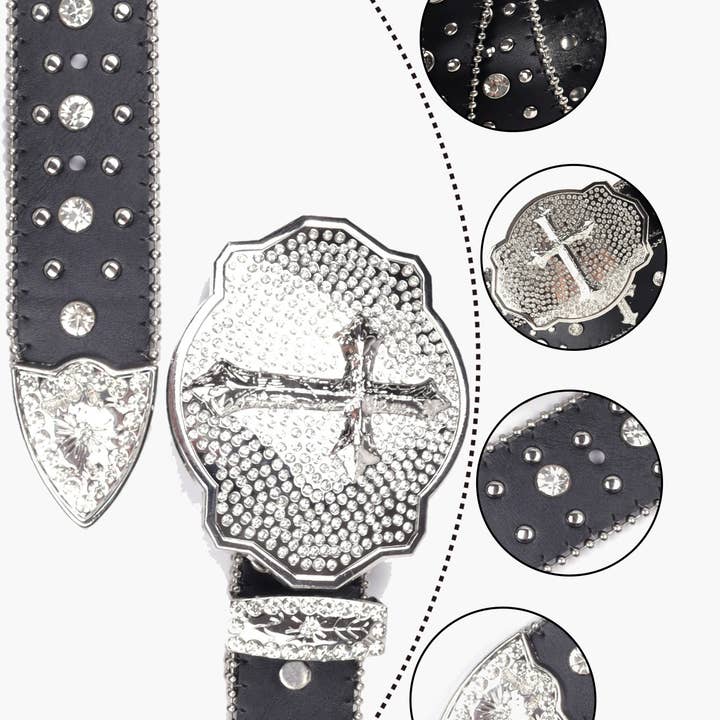 Productseeker - Vente Ceinture – femme - BELT009 Ceinture élégante en strass16