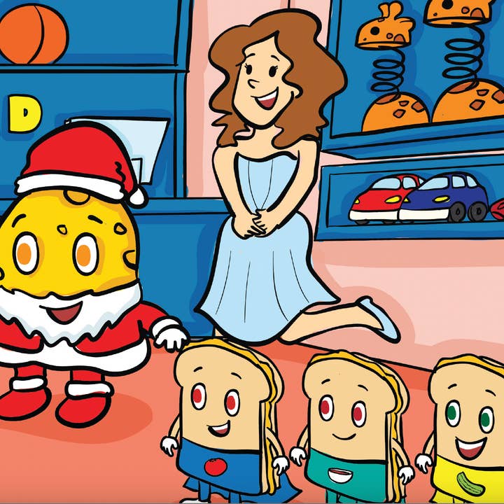 The Adventures of Susie & Johnny Grilled Cheese - Wholesale Preschool Book (3-5) - The Holiday Adventures of Susie & Johnny Grilled Cheese5