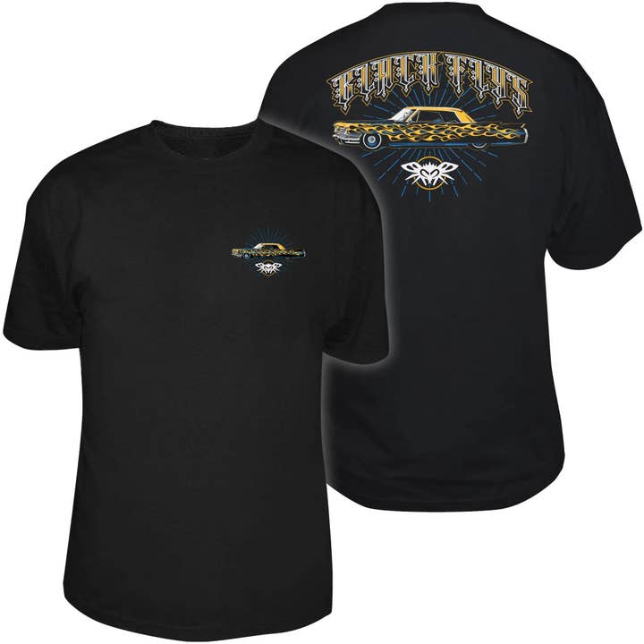 Fly Caddy Tee for wholesale by Black Flys Eyewear
