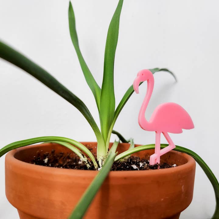 Leaf & Node - Wholesale Garden/Lawn Stake - Pink Flamingo Decorative Houseplant Accessory10