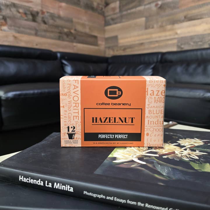 Coffee Beanery - Wholesale Coffee Pods - Hazelnut Flavored Coffee | Single Serve Pods1