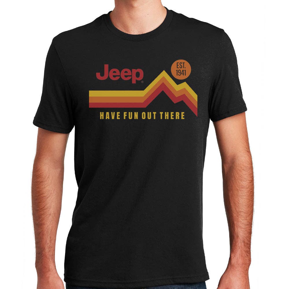 Noir Jeep® Homme Amusez-vous Là-bas Vintage - Noir en vente sur Faire0