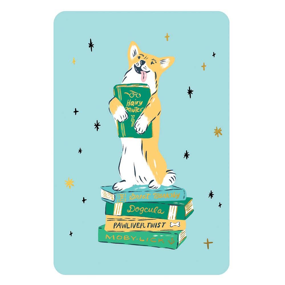 Studio Oh! - Wholesale Stationery/Notecard Set - Smart Pups Assorted Note Card Set with Stickers2