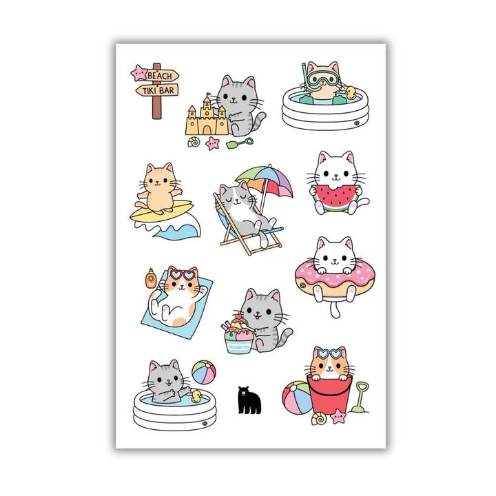 Journée de la plage pour la vente par Four Bears Sticker Club