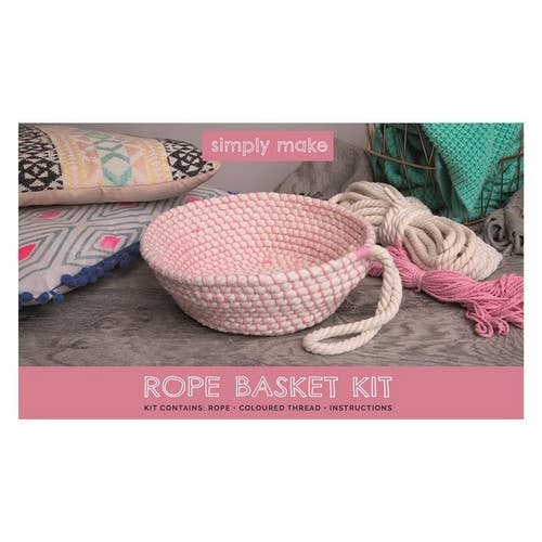West Design Products UK - Wholesale DIY Craft Kit - Simply Make Rope Basket Kit0
