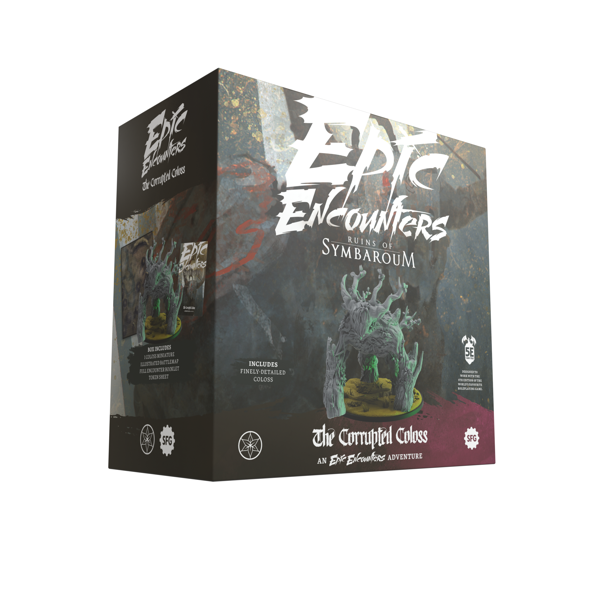 QMDirect - Wholesale Board Game - Epic Encounters: Ruins of Symbaroum - The Corrupted Coloss0