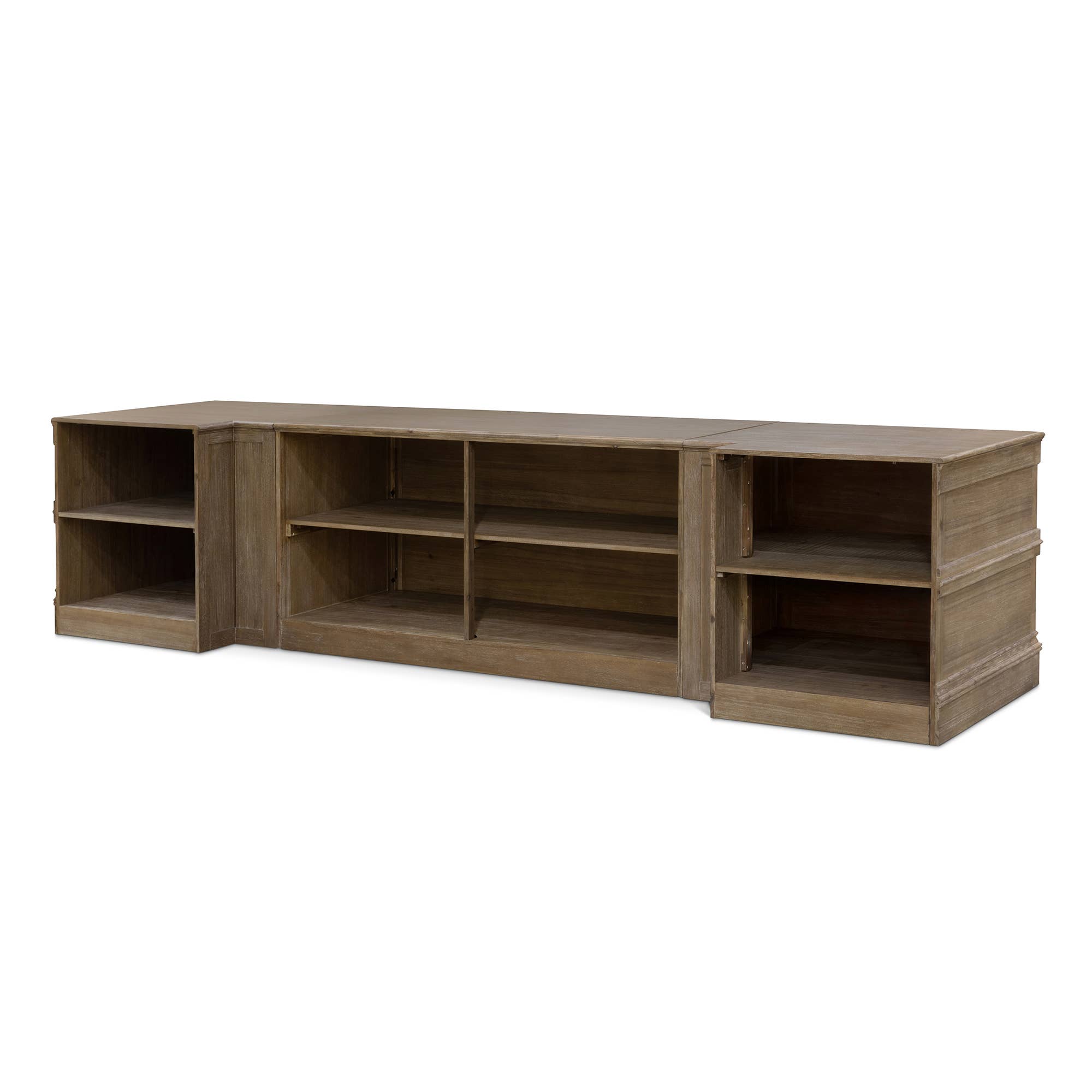 Park Hill Collection - Wholesale Display Case - Boulevard Bar Counter, Center, (Corners Sold Separately)4